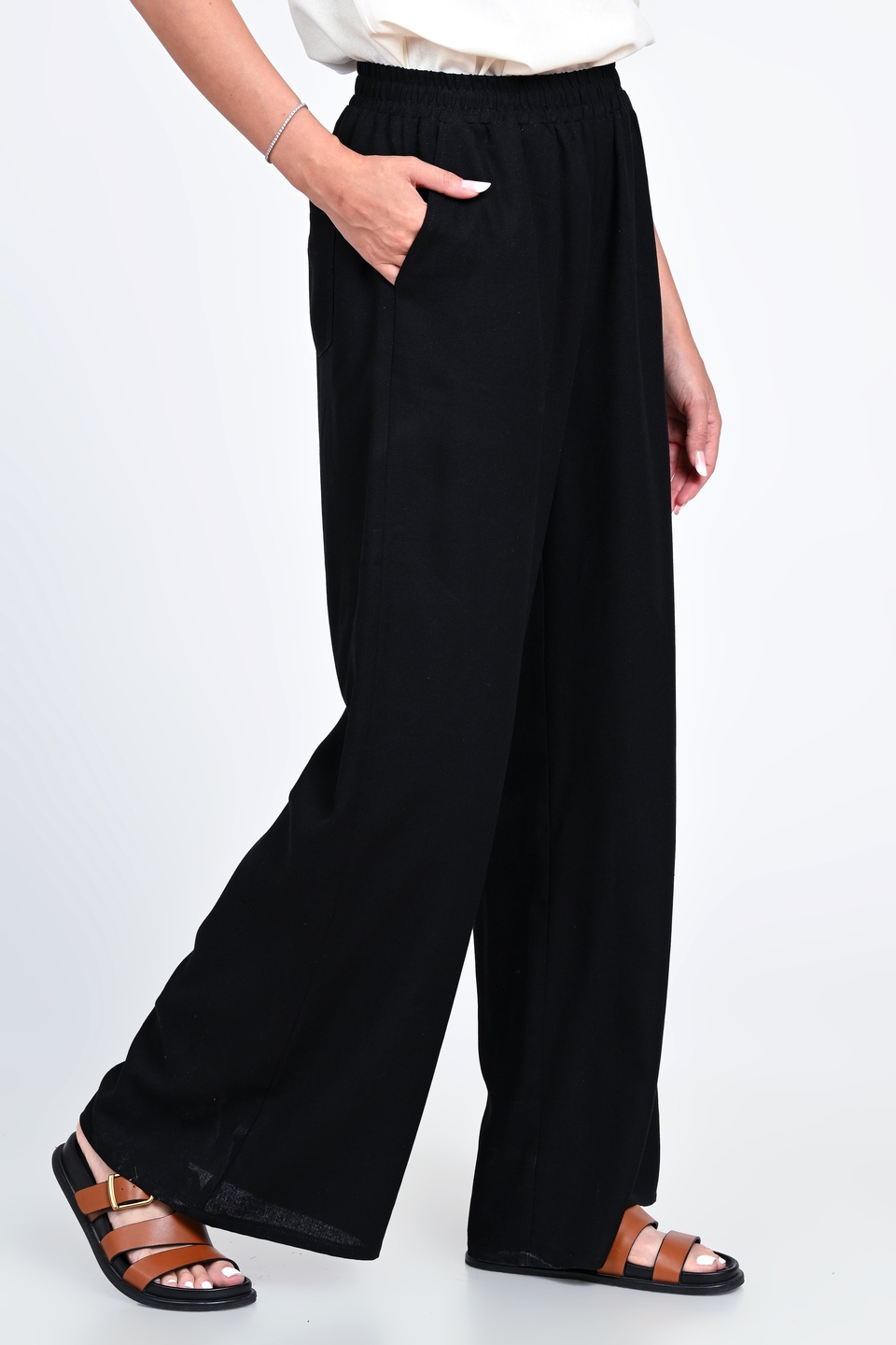Pantaloni Dama, Eranthe, Culottes Wide Leg V338 - 1 | YEO